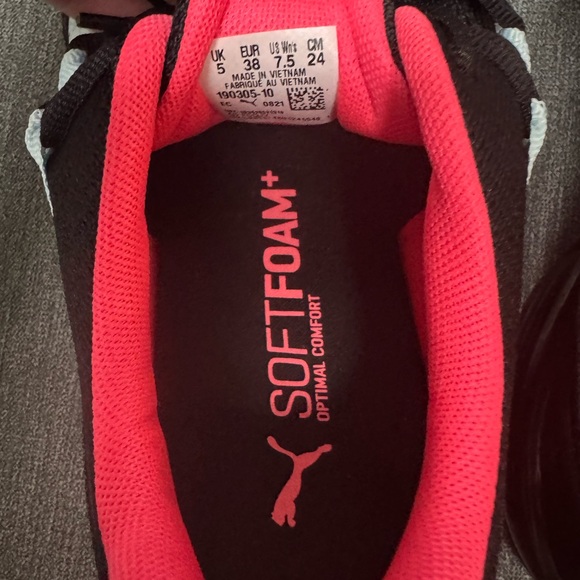 NEW Puma Riaze Prowl Training Shoes, Black / Hot Pink 7.5 Women's, SoftFoam - Picture 9 of 9